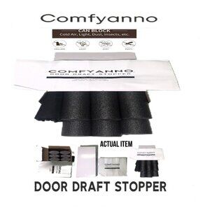 🛑 COMFYANNO Door Draft ➕🆒 STOPPER Bottom Sealing Flexible Weather 💸BUY NOW‼️